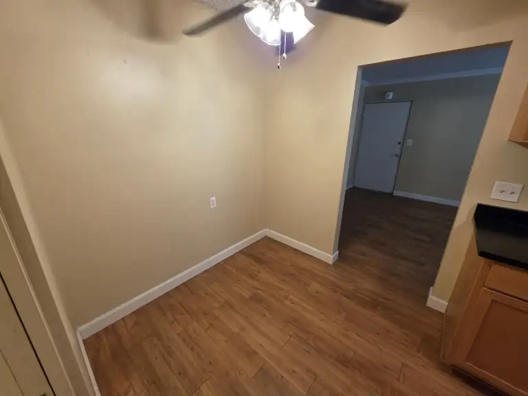 Dining to living area