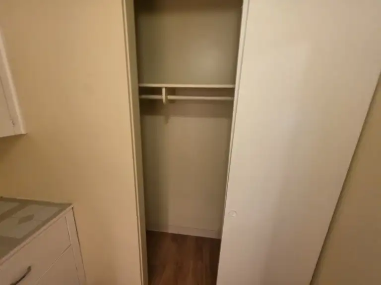 Hall closet